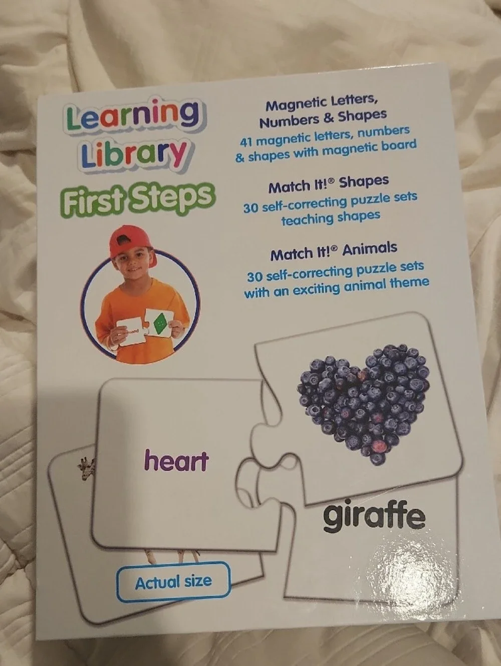 First Steps Magnetic Letters/puzzle Sets